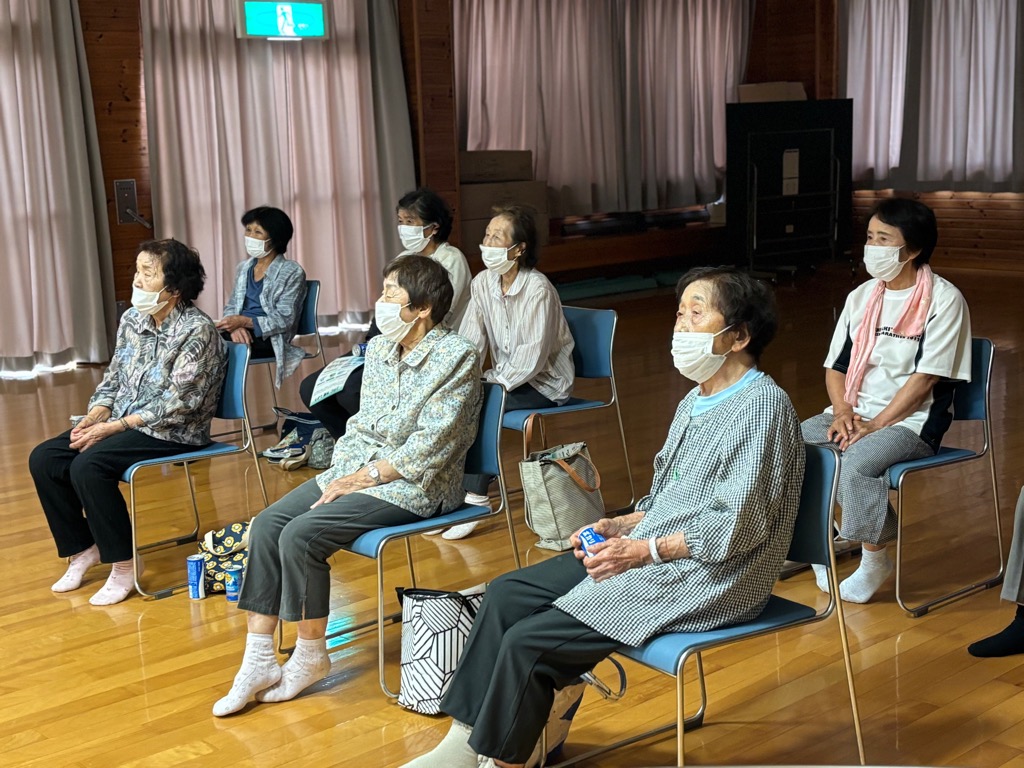 赤音すみれ会サロン会場の様子