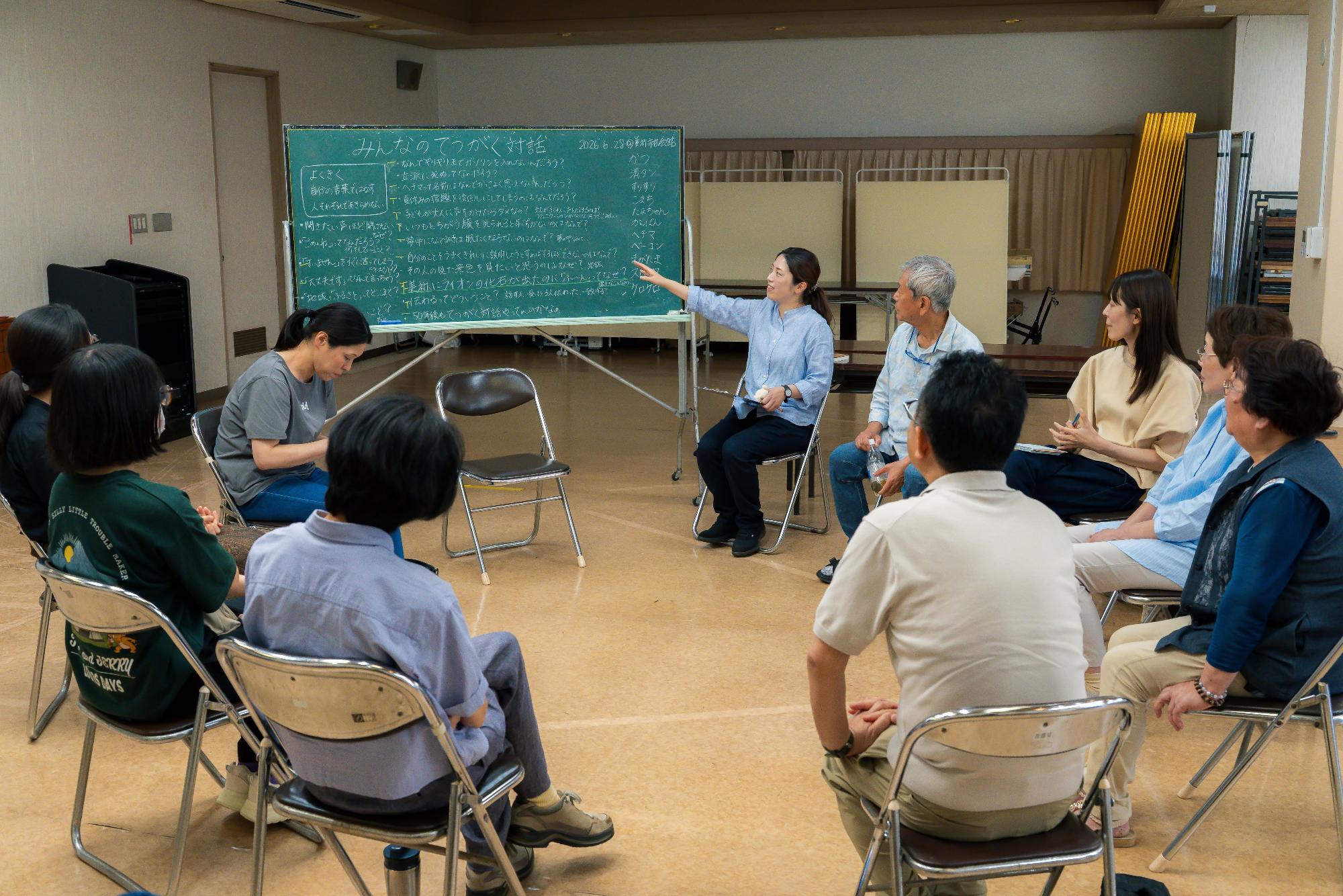 みんなの対話の様子