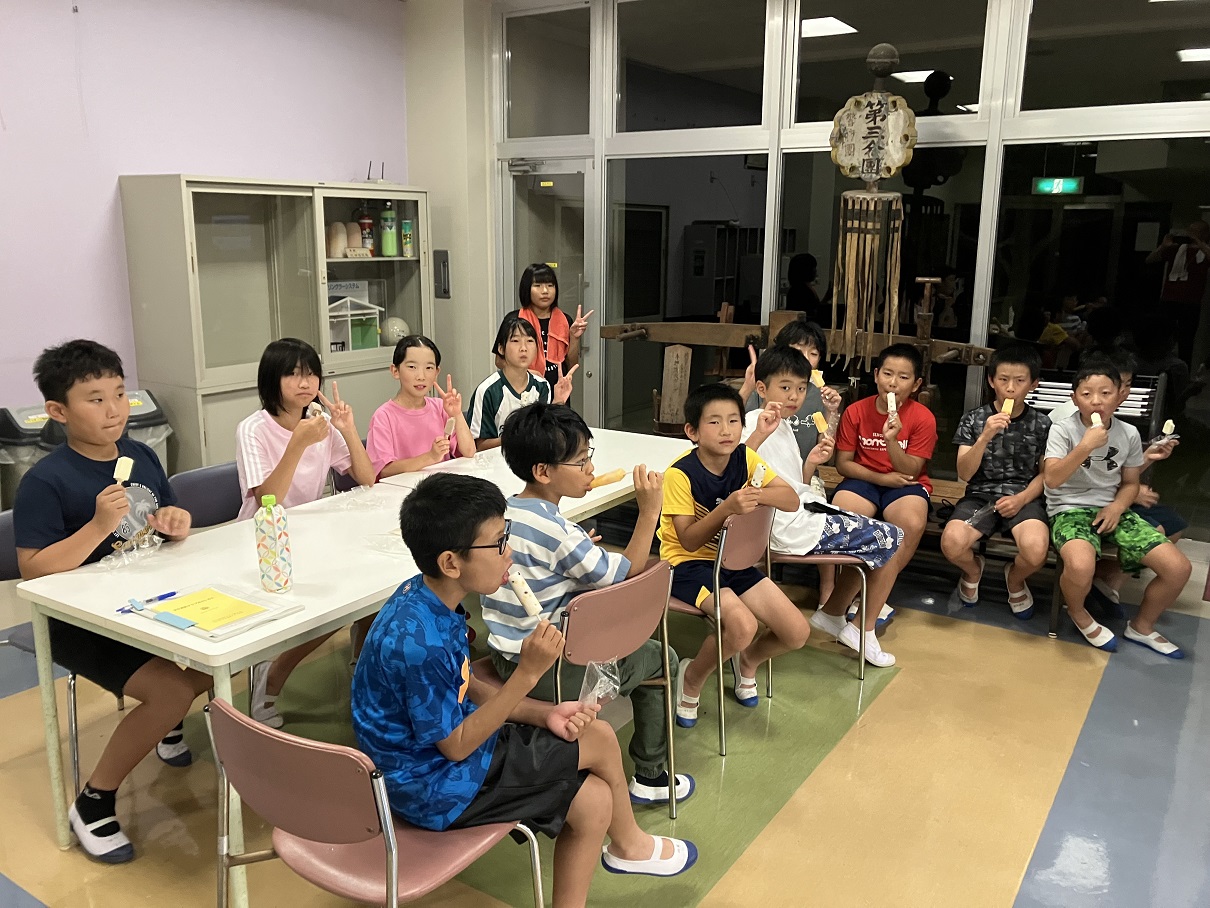 令和7年度少年消防クラブ員夏期研修自由時間