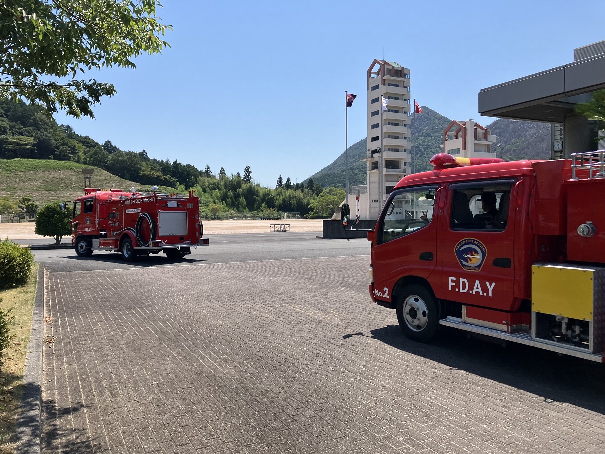 令和7年度少年消防クラブ員夏期研修消防車体験搭乗2